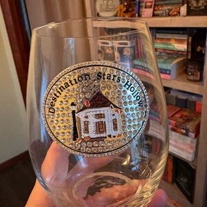 Destination Stars Hollow Wine Glass